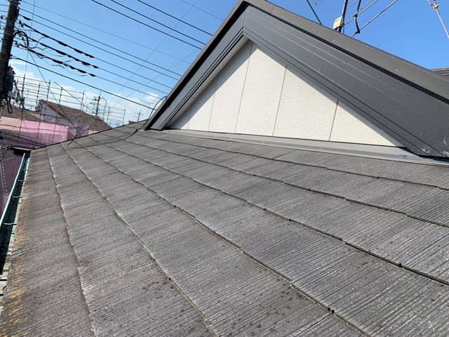 屋根カバー工法前