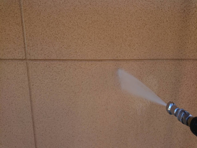 外壁塗装　高圧洗浄　外壁