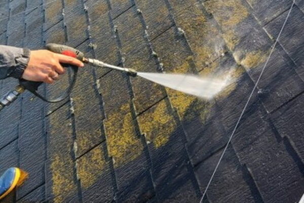 屋根　リフォーム　高圧洗浄