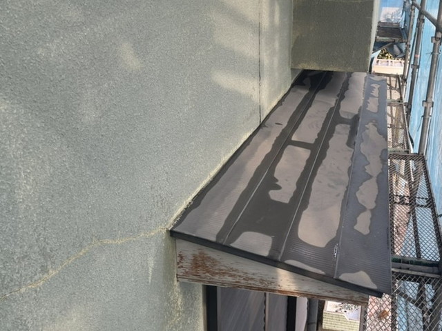 屋根塗装　外壁塗装　高圧洗浄作業