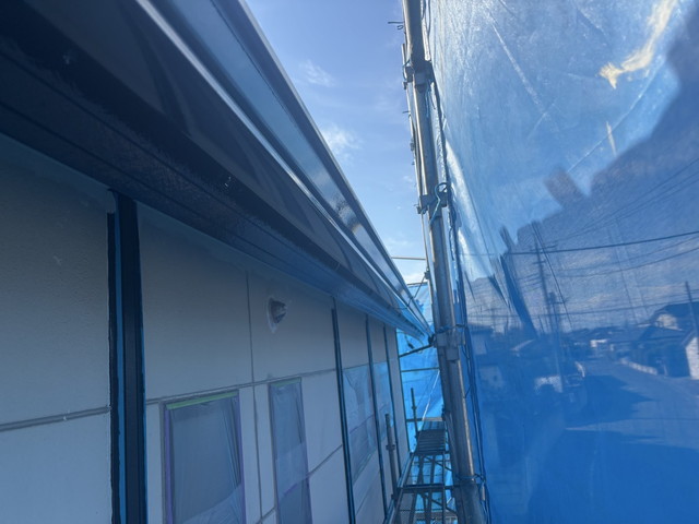 雨樋塗装作業