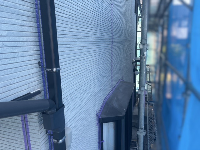 既存シーリング撤去作業