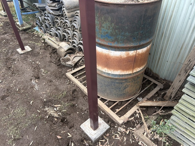 階段上塗り作業