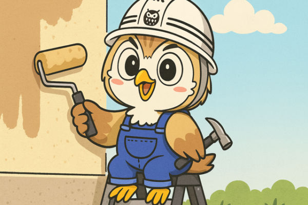 ふくまる 外壁塗装③