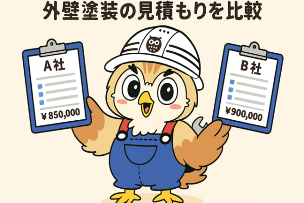 ふくまる 外壁塗装見積比較⑭