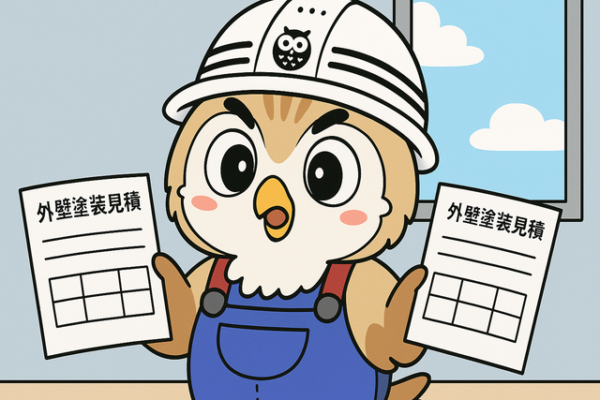 ふくまる 外壁塗装見積比較①