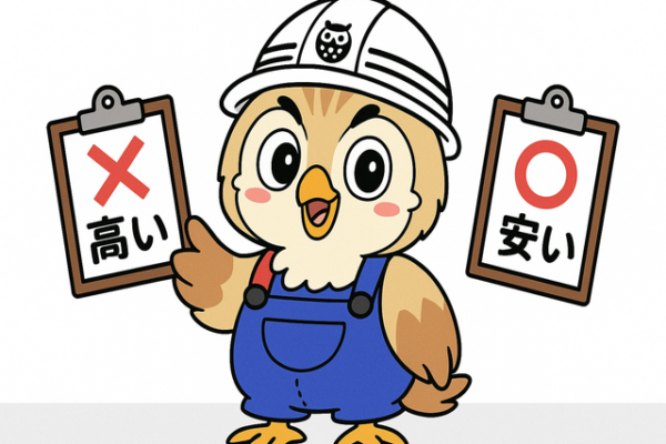 ふくまる 外壁塗装費用比較