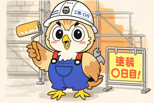 ふくまる 外壁塗装工期日数②