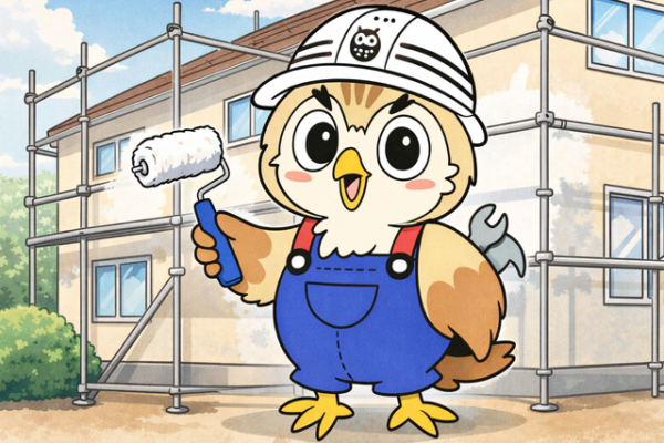 ふくまる 外壁塗装工期日数⑬