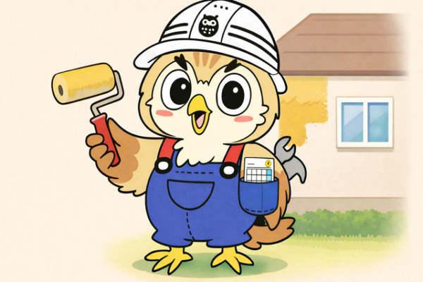 ふくまる 外壁塗装工期日数①