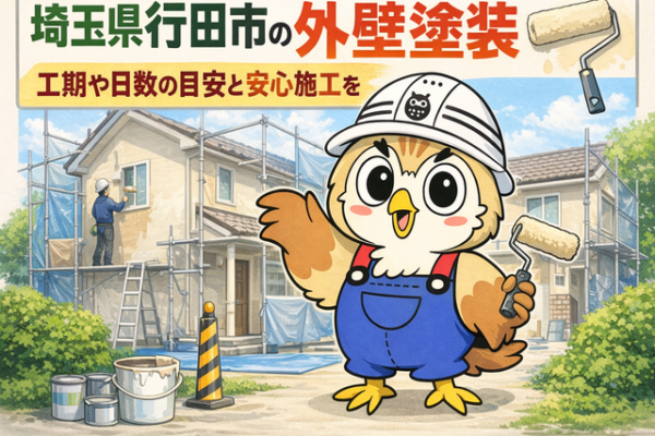 ふくまる 外壁塗装工期日数⑮