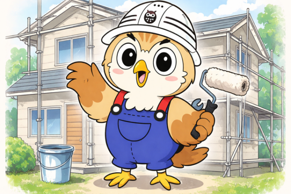 ふくまる 外壁塗装工期日数⑫