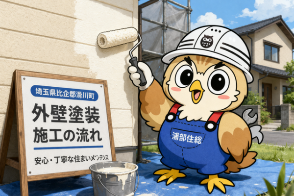 ふくまる 外壁塗装施工流れ⑧