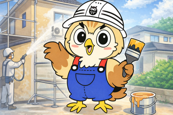 ふくまる 外壁塗装施工流れ⑪
