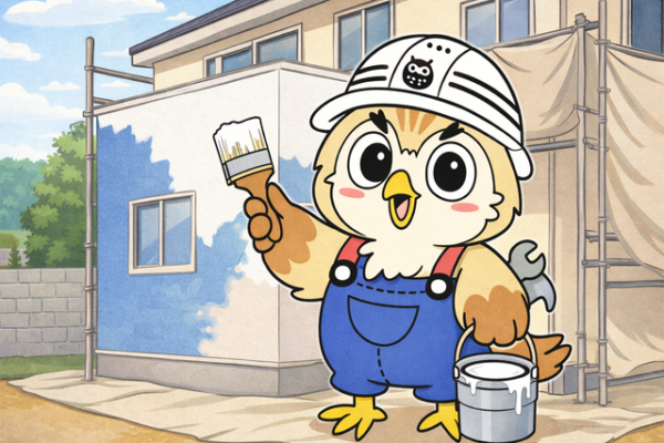 ふくまる 外壁塗装施工流れ③