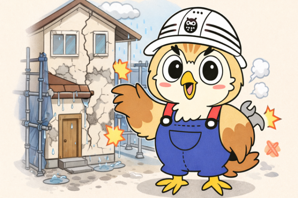 ふくまる 外壁塗装トラブル事例①