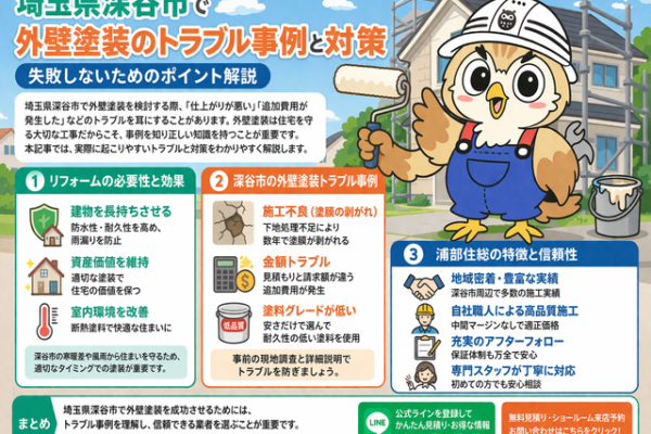 ふくまる 外壁塗装トラブル事例②-1
