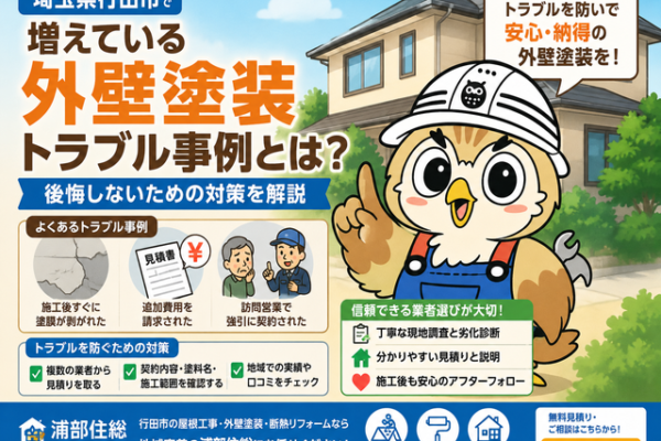ふくまる 外壁塗装トラブル事例⑮