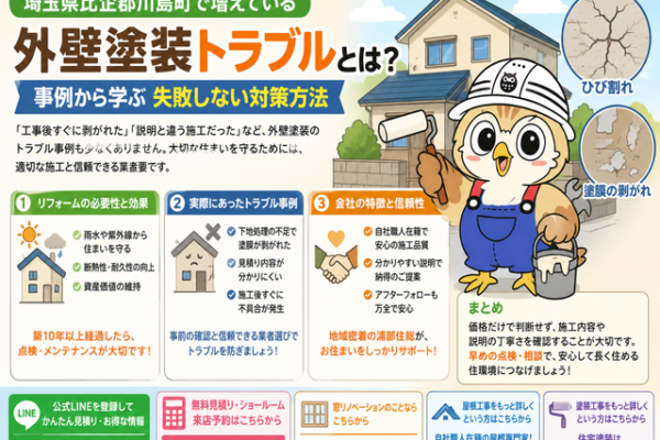 ふくまる 外壁塗装トラブル事例⑪