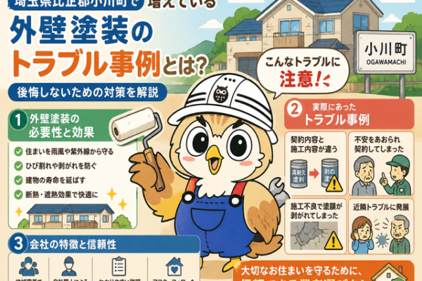 ふくまる 外壁塗装トラブル事例⑪
