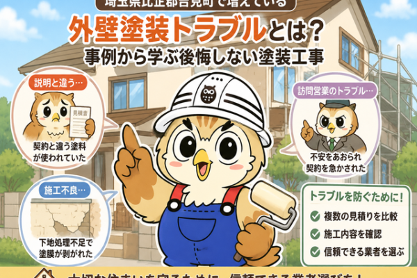 ふくまる 外壁塗装トラブル事例⑫