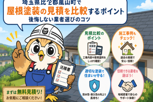 ふくまる 屋根塗装見積比較⑨