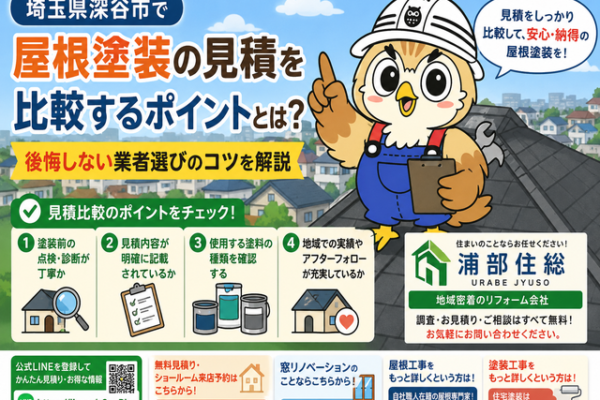 ふくまる 屋根塗装見積比較②