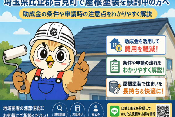 ふくまる 屋根塗装助成金条件⑫