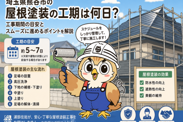 ふくまる 屋根塗装工期日数③