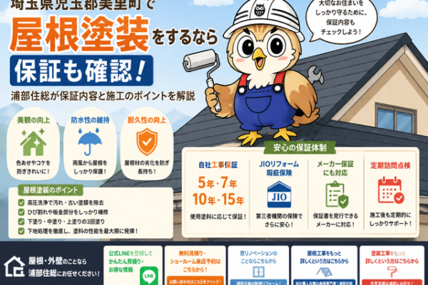 ふくまる 屋根塗装保証内容⑤