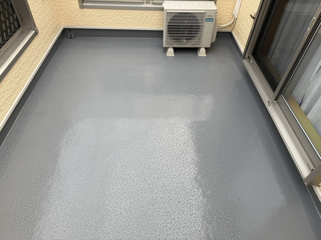 ベランダ防水後