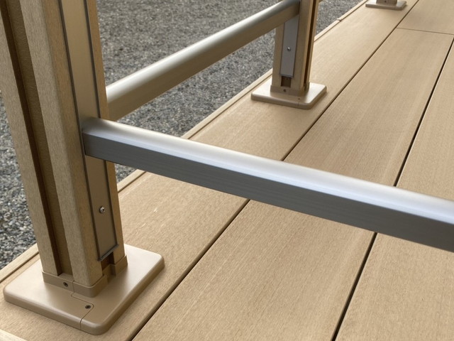 ウッドデッキ施工後