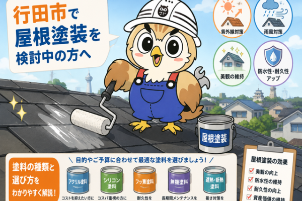 ふくまる 屋根塗装塗料種類⑮
