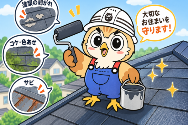 ふくまる 屋根塗装トラブル事例⑪
