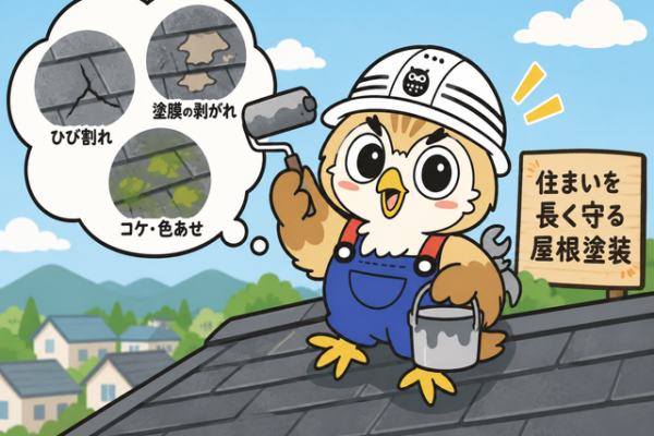ふくまる 屋根塗装トラブル事例⑤