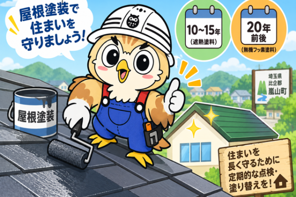 ふくまる 屋根塗装耐用年数⑨