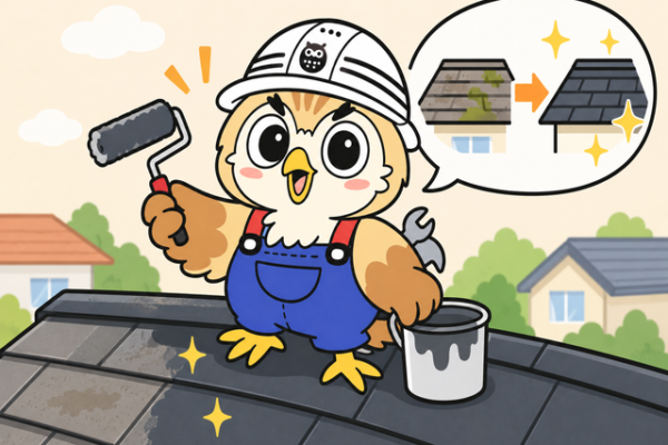 ふくまる 屋根塗装トラブル事例②