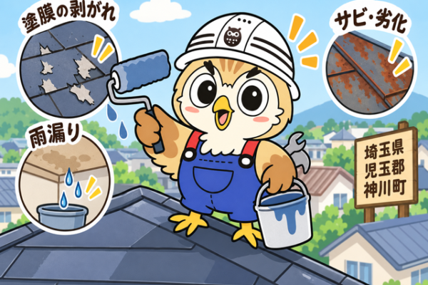 ふくまる 屋根塗装トラブル事例⑥